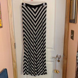 Striped Maxi Skirt